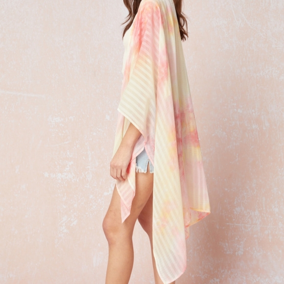 Tie Dye Kimono - Picture 3 of 7